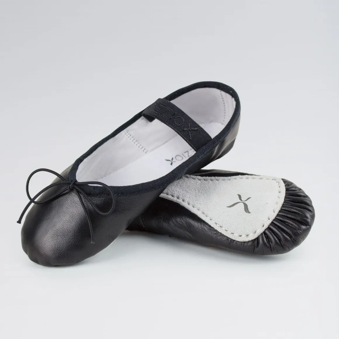 Capezio Daisy Ballet Shoes Black Leather Narrow