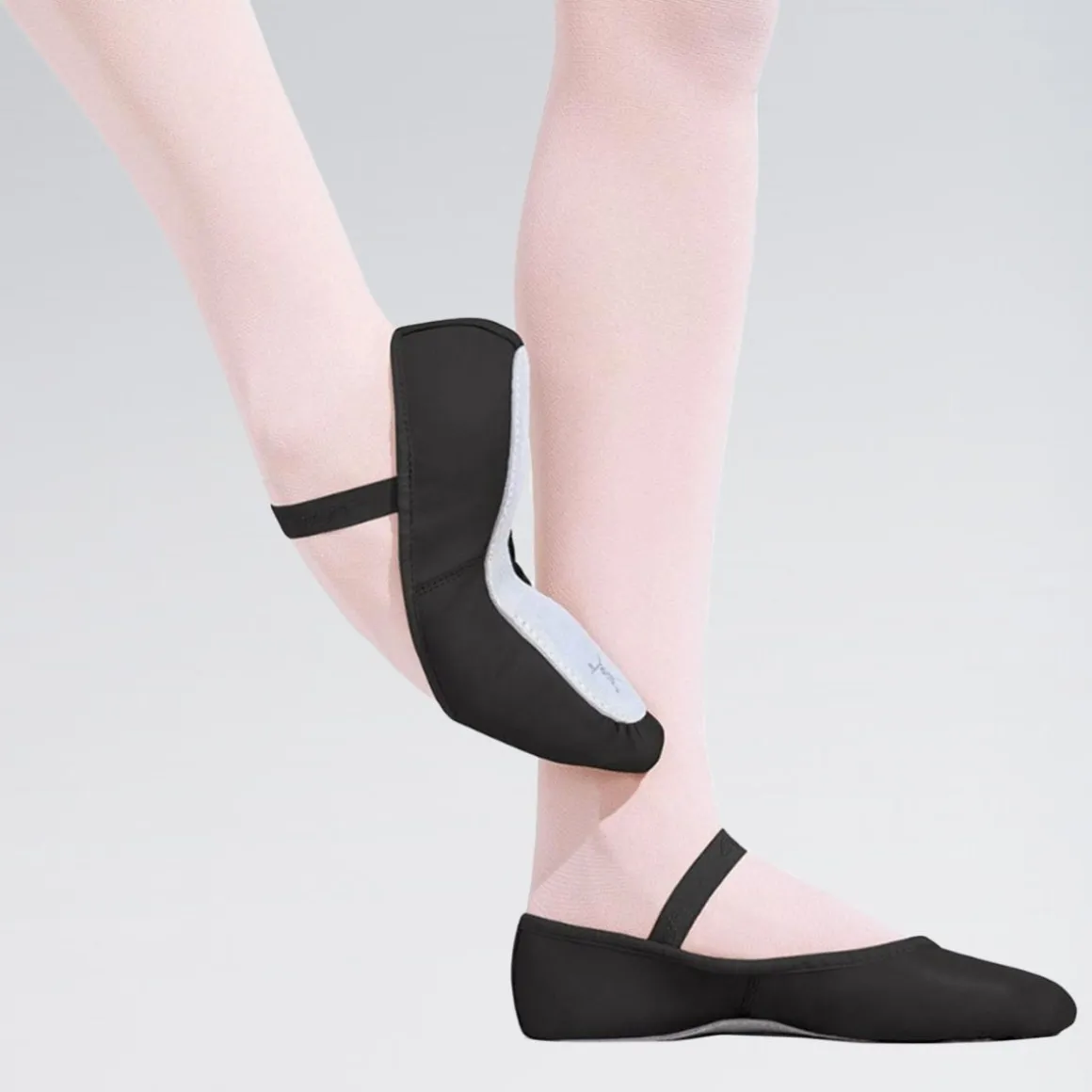 Capezio Daisy Ballet Shoes Black Leather Narrow
