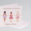 Little Ballerina Congratulations Single Card