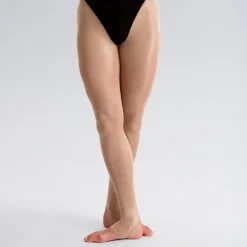 Silky Dance Shimmer Stirrup Tights