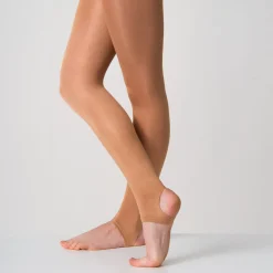 Silky Dance Shimmer Stirrup Tights