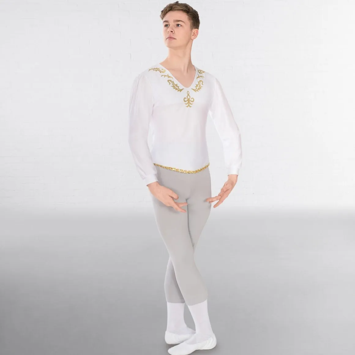 1st Position Embroidered Ballet Shirt