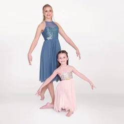 1st Position High Neck Multi Sequin Lyrical Dress