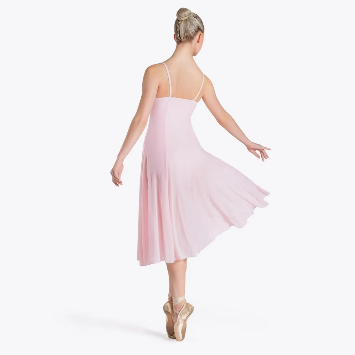1st Position Long Mesh Dress Leotard