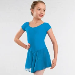 1st Position Milly Voile Skirted Cap Sleeve Leotard