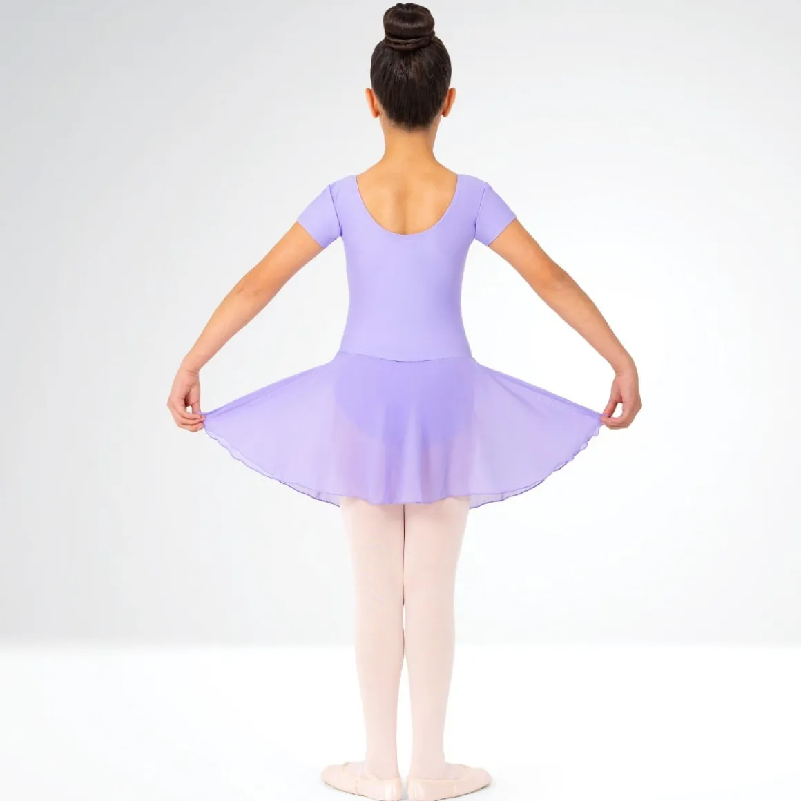1st Position Milly Voile Skirted Cap Sleeve Leotard