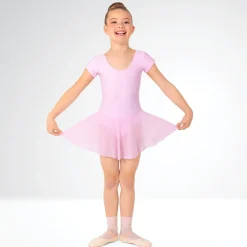 1st Position Milly Voile Skirted Cap Sleeve Leotard