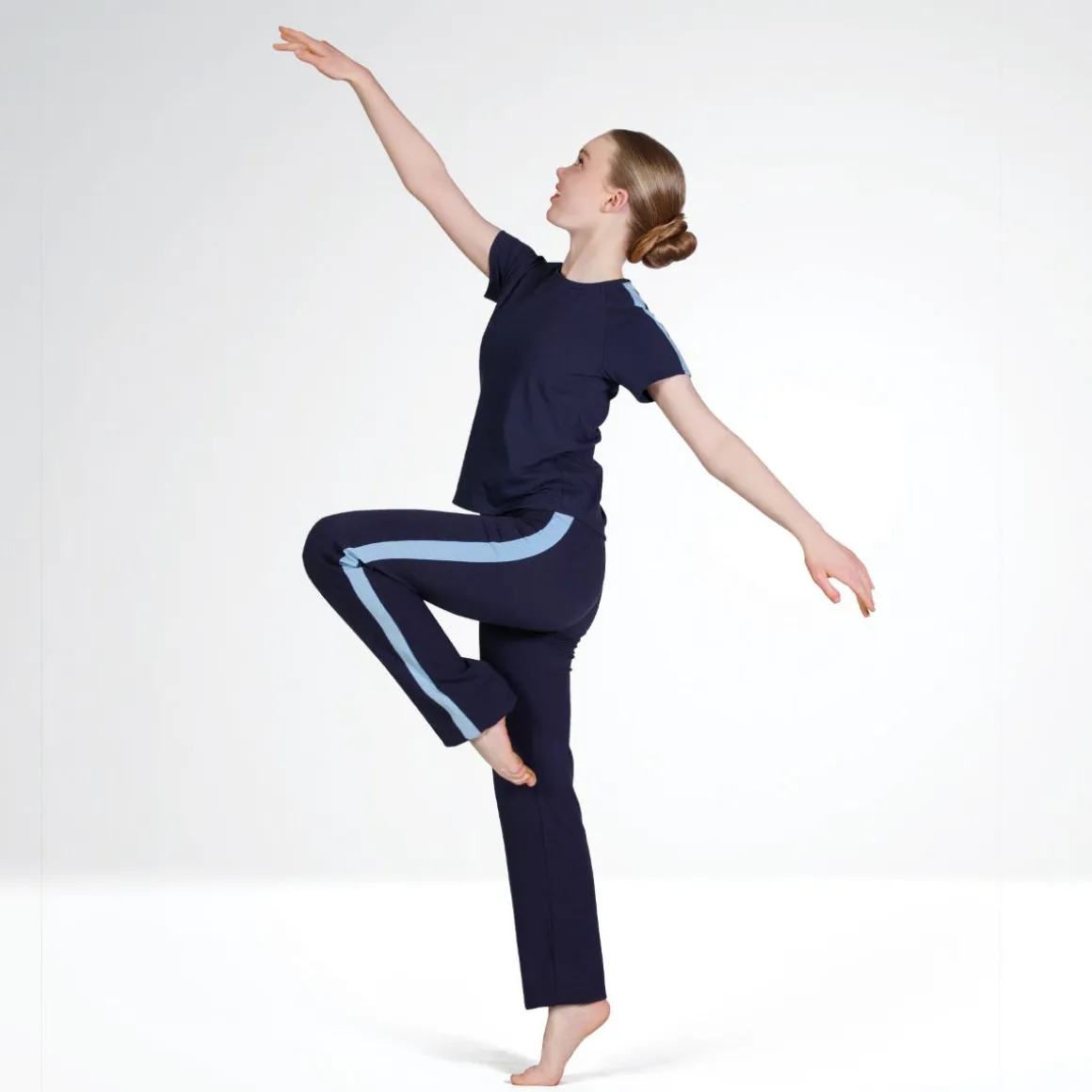 1st Position Narrow Stripe Cotton Jazz Pants