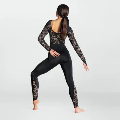 1st Position Sequin Lace Unitard