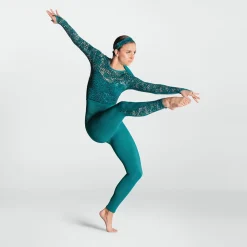 1st Position Sequin Lace Unitard